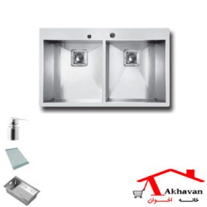 سینک توکار اخوان کد 334